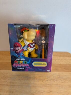 Bowser Jr. Collectible Action Figure - Yellow - The Super Mario Galaxy Movie